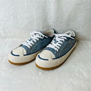 ディーゼル(DIESEL)の美品 Diesel Industry ローカットスニーカー デニム 27cm(スニーカー)