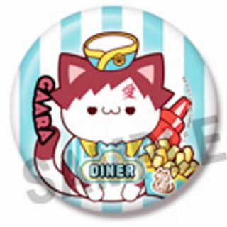 【我愛羅A】MEGA CAT PROJECT NARUTO-ナルト- 疾風伝 ニャルト! 缶バッジコレクション(その他)