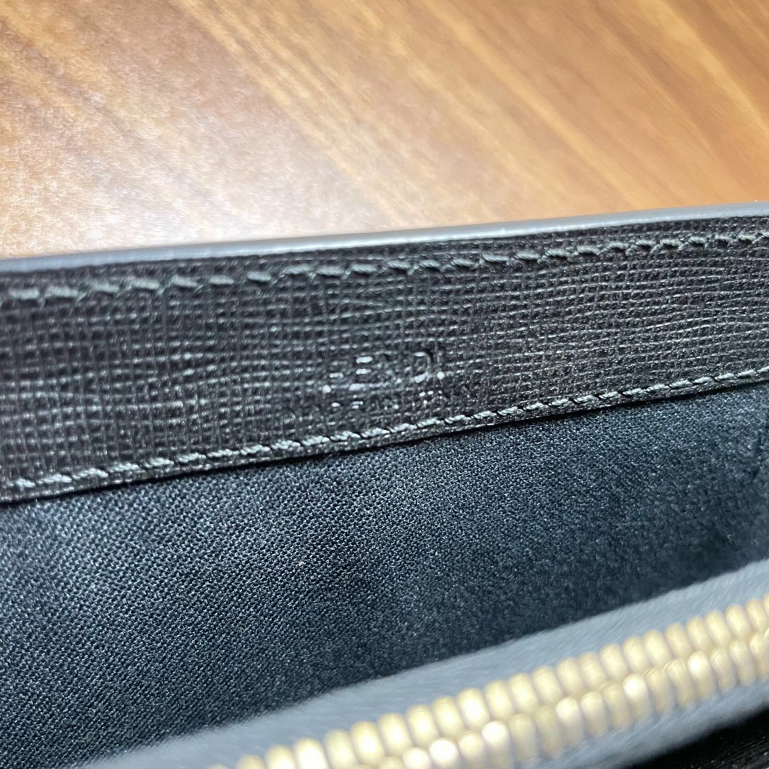 【レア極美品】FENDI フェンディー モンスター長財布 レザーウォレット FENDI - 【レア極美品】FENDI フェンディー モンスター長財布