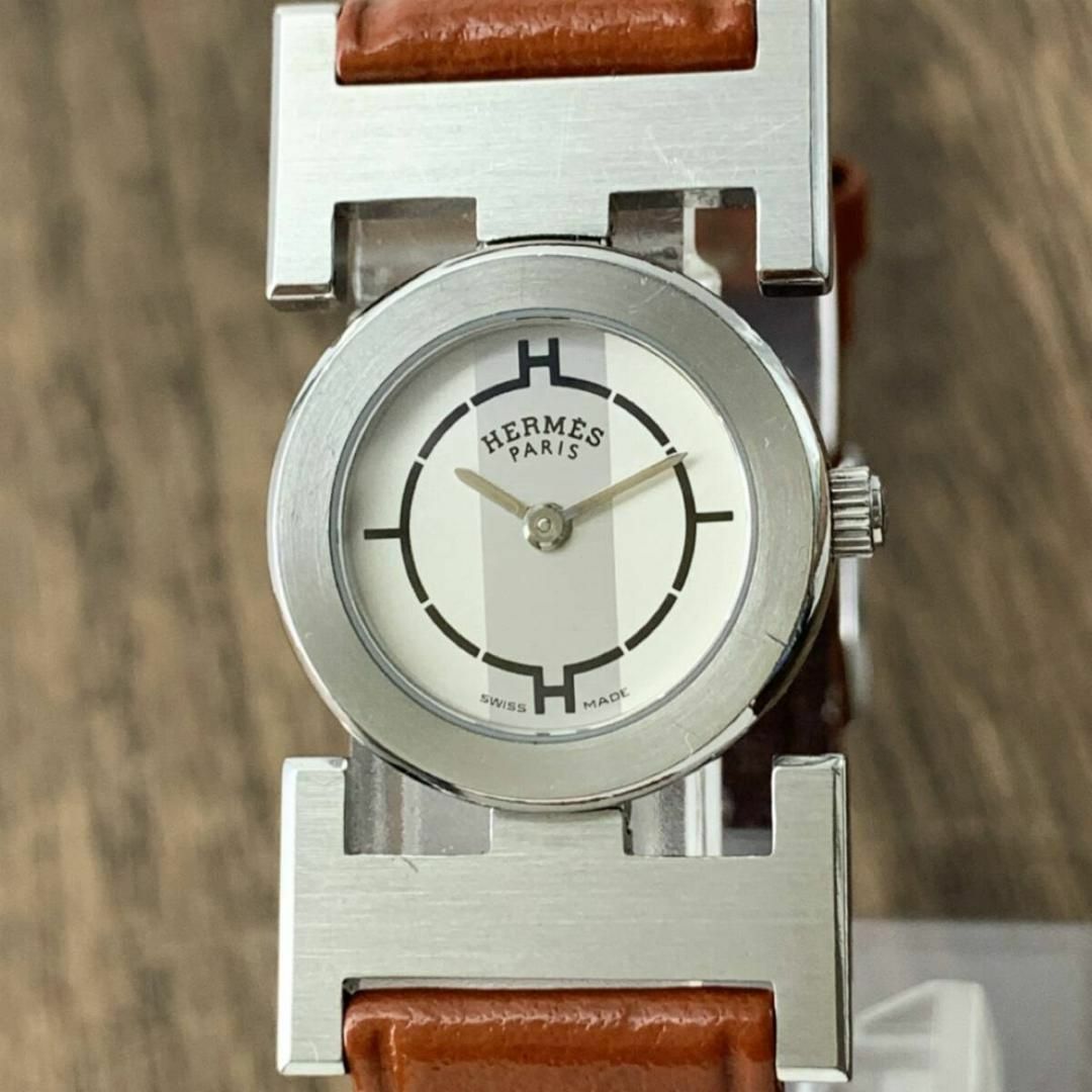 HERMES - エルメス パプリカ PA1.210 レディース腕時計 ブラック