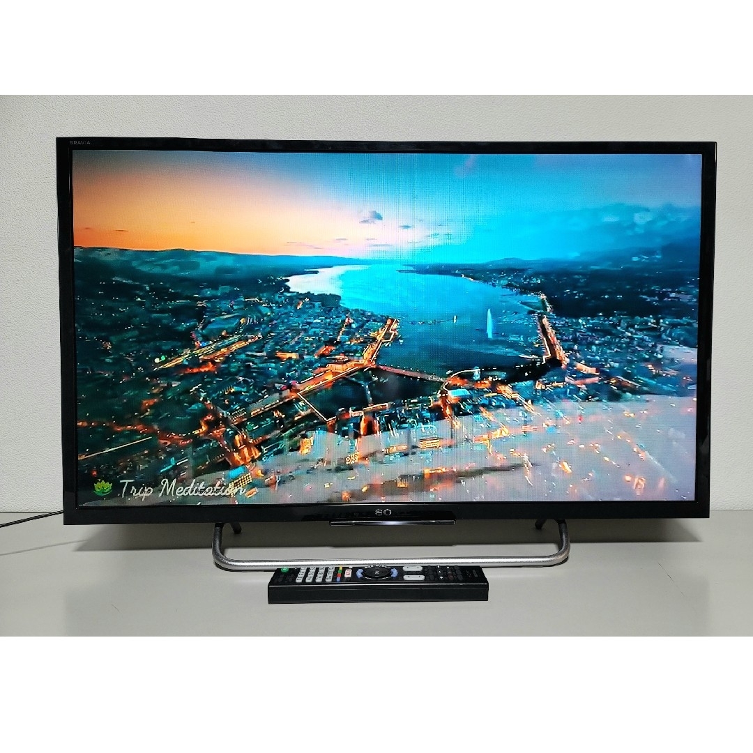 SONY BRAVIA 32インチ液晶テレビ KJ-32W730C 動画アプリ○の通販