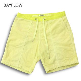 ベイフロー(BAYFLOW)のBAYFLOW ベイフロー 春夏 サマー コーデュロイ★ ストレッチ イージー ショート パンツ Sz.3 メンズ(ショートパンツ)