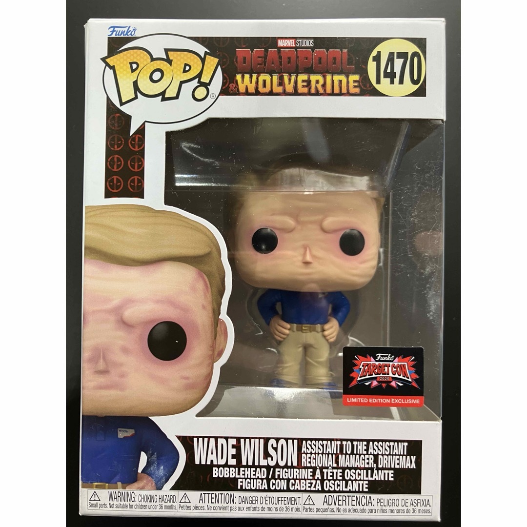 【新品未開封】funko pop ウェイド・ウィルソン　デッドプール FUNKO - 【新品未開封】funko pop ウェイド・ウィルソン デッド