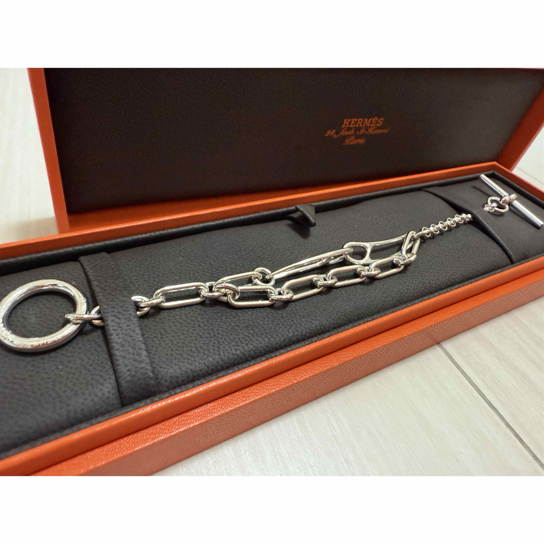 【送料込】 HERMES シェーヌダンクル 【新品未使用付属品完備】HERMES - アクセサリー