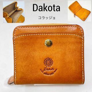 ダコタ(Dakota)の未使用 Dakota 二つ折り財布 ダコタ コラッジョ マスタード(財布)