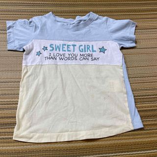 120センチ半袖Tシャツ　水色　黄色　白(Tシャツ/カットソー)