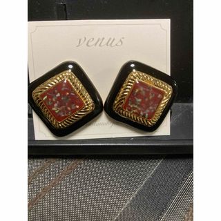 ピアス　七宝焼き　未使用