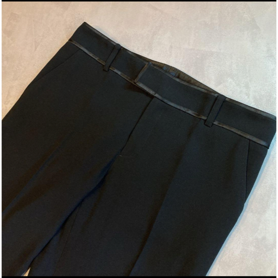 23区(ニジュウサンク)のレディース 23区 スラックス ブラック 42 XL 大きいサイズ フォーマル レディースのパンツ(その他)の商品写真