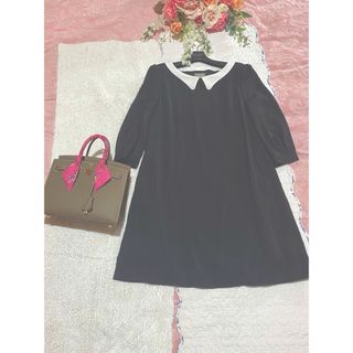 フォクシー(FOXEY)の美品☆フォクシー☆40☆9-11号細身☆白襟☆foxey☆FOXEY☆8万購入♪(ひざ丈ワンピース)