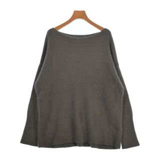 アパートバイローリーズ(apart by lowrys)のapart by lowrys アパートバイローリーズ ニット・セーター M 茶 【古着】【中古】【送料無料】(ニット/セーター)