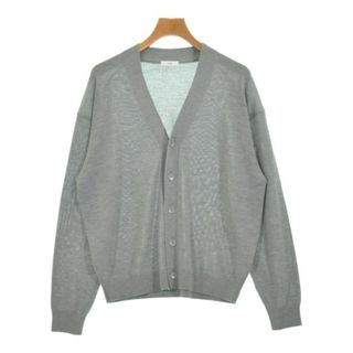 エイトン(ATON)のATON エイトン カーディガン S グレー 【古着】【中古】【送料無料】(カーディガン)