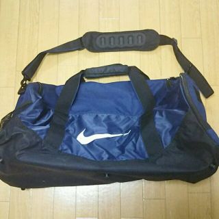 ナイキ(NIKE)のNIKE ダッフルバッグ ネイビー(ボストンバッグ)