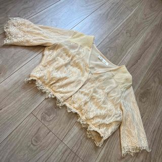 スナイデル(SNIDEL)のスナイデル♡レースカーディガン(カーディガン)