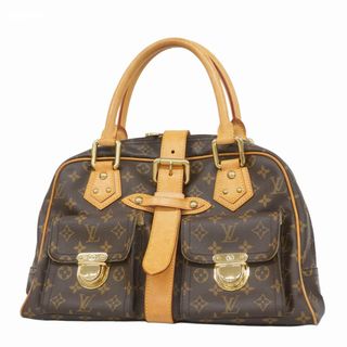 ルイヴィトン(LOUIS VUITTON)の★最終価格【5fe6287】ルイヴィトン ハンドバッグ モノグラム マンハッタンGM M40025 ブラウン【中古】レディース(ハンドバッグ)