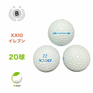 【中古】 【送料無料】 ロストボール XXIO ゼクシオ イレブン ホワイト 20球 Bランク リゴルフ