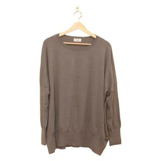 イエナ(IENA)のIENA(イエナ) 長袖セーター レディース美品  - グレー クルーネック(ニット/セーター)