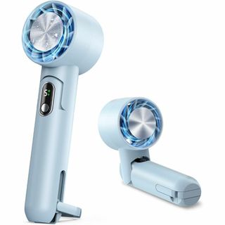 ハンディファン 冷感プレート 【1台6役 モバイルバッテリー機能】 携帯扇風機(サーキュレーター)