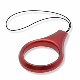 【人気商品】エレコム スマートフォン用ストラップ フィンガーストラップ レッド(その他)
