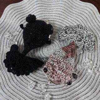 黒デメキンとキャリコデメキン セット(ポーチ)