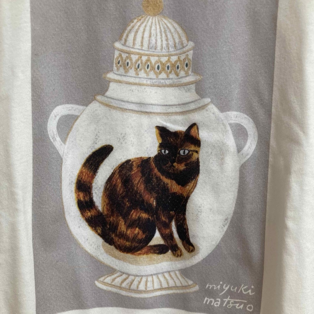 SM2(サマンサモスモス)のサマンサモスモス　松尾ミユキ　Tシャツ　ホワイト レディースのトップス(Tシャツ(半袖/袖なし))の商品写真