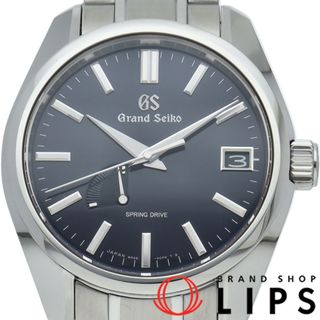 セイコー(SEIKO)のセイコー グランドセイコー スプリングドライブ 40mm ヘリテージコレクション ブルー Grand Seiko Spring Drive Heritage Collection SBGA375/9R65-0CV0 箱 保証書 SS メンズ時計 ブルー 仕上げ済 美品 【中古】(その他)