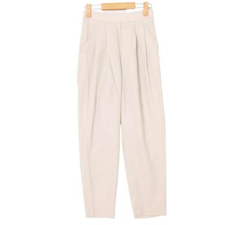エストネーション(ESTNATION)のESTNATION エストネーション 春夏★ テーパード ハイウエスト クロップド パンツ スラックス Sz.36 レディース 日本製(クロップドパンツ)