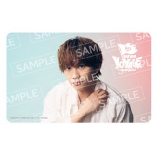 ナニワダンシ(なにわ男子)の藤原丈一郎 BON BON VOYAGE 初回限定盤1クリアソロカード(アイドルグッズ)