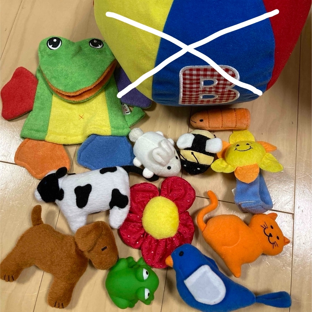 ディズニー英語システム（DWE）　プレイアロングおもちゃセット キッズ/ベビー/マタニティのおもちゃ(知育玩具)の商品写真