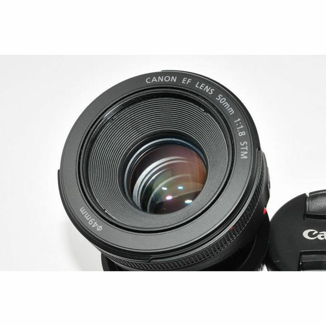 Canon - 50268 ☆ほぼ新品☆ Canon EF 50mm F1.8 STM キヤノンの