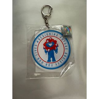 【新品】 大阪万博 EXPO2025 ミャクミャク キャラ丸アクリルキーホルダー(キャラクターグッズ)