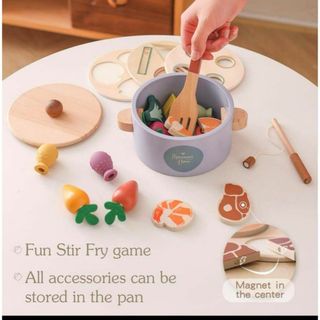 Mamimami home 調理器具 おもちゃ　ままごと　キッチン 　木製玩具