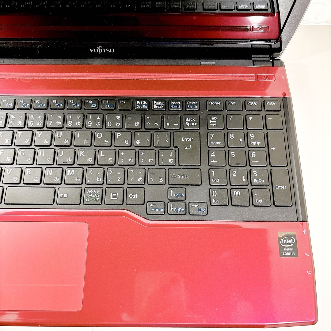 富士通(フジツウ)のMS Office付き✨SSDで快適 ブルーレイ カメラ ノートパソコン✨富士通 スマホ/家電/カメラのPC/タブレット(ノートPC)の商品写真