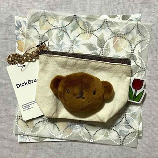 ミッフィー　miffy　BRUNA SMALL FACE　台形ポーチ　ボリス(ポーチ)