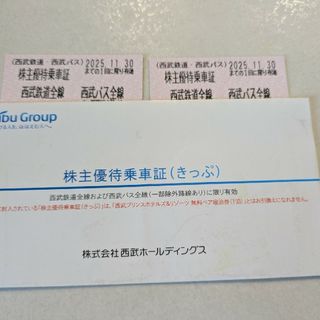 西武　株主優待(鉄道乗車券)