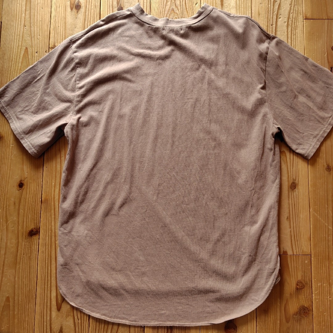 PAGEBOY(ページボーイ)のPAGEBOY ページボーイ BIGシルエットT ベージュ チュニックTシャツ レディースのトップス(Tシャツ(半袖/袖なし))の商品写真