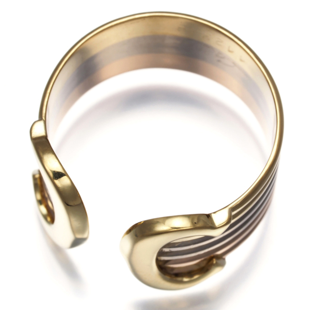 Cartier - カルティエ リング 2C ドゥーブルC C2 スリーカラー