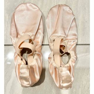 チャコット(CHACOTT)のChacott チャコット ピンク バレエシューズ クロスストラップ 22(バレエシューズ)