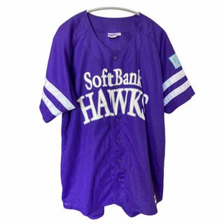 S52ソフトバンクホークス 75周年記念 ユニフォーム 青(Tシャツ/カットソー(半袖/袖なし))