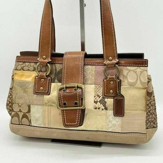 極美品✨COACH コーチ ハンドバッグ ブラック 2way 金馬車
