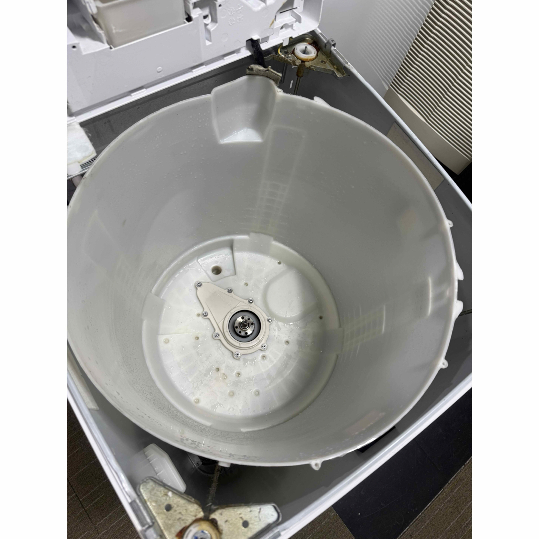 SHARP(シャープ)の【分解洗浄消毒作業済】SHARP 7.0Kg 全自動洗濯機　ES-KS70N-P スマホ/家電/カメラの生活家電(洗濯機)の商品写真