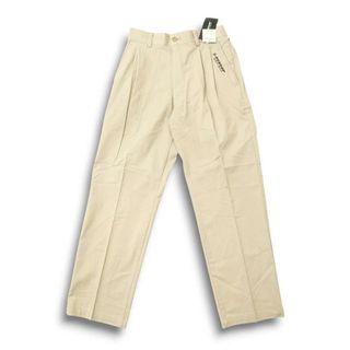 【新品 未使用】 DUNLOP REFINED ダンロップ ゴルフ 通年 ロゴ刺繍 ストレッチ★ スラックス パンツ Sz.S メンズ(ウエア)