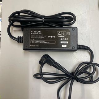 エヌティティドコモ(NTTdocomo)のdocomo home5G HR02純正ACアタブタ(PC周辺機器)