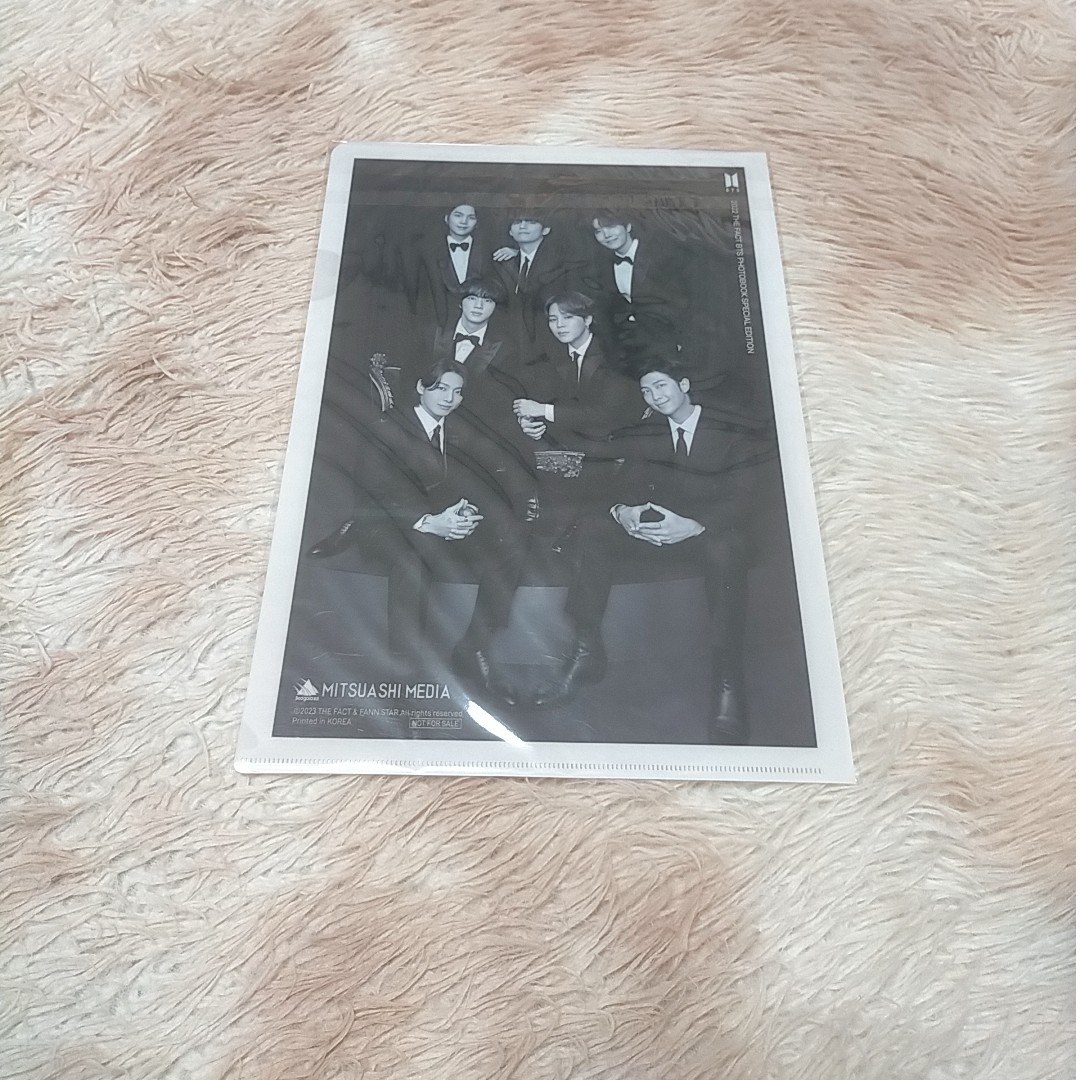 BTS JIMIN ランダムクリアファイル エンタメ/ホビーのCD(K-POP/アジア)の商品写真