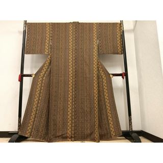平和屋着物■上質な小紋　花間道　正絹　逸品　AAAW5446ph(着物)