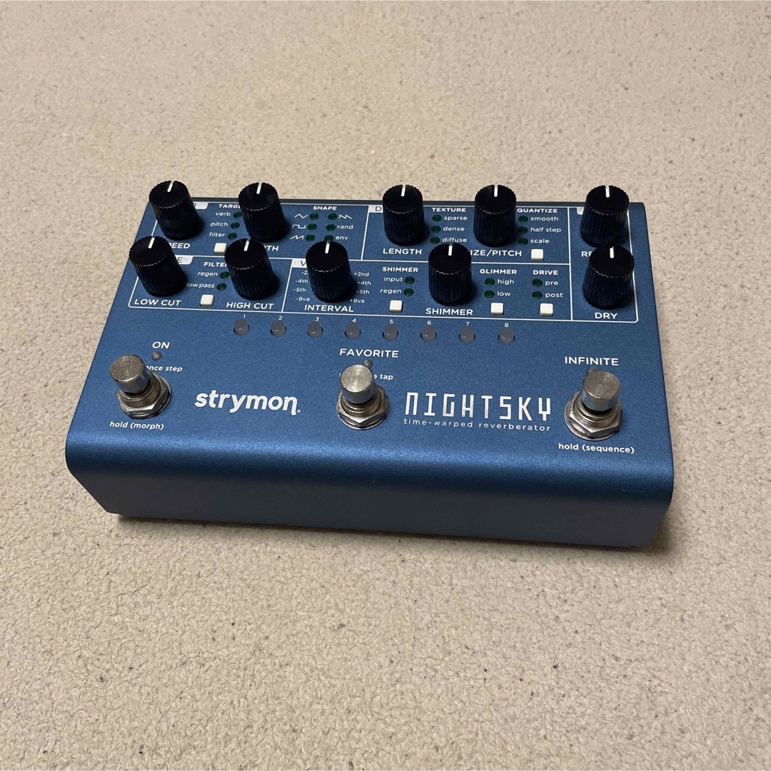 STRYMON NIGHTSKY ギター ベース リバーブ エフェクターの通販 STRYMON NIGHTSKY ギター ベース リバーブ エフェクターの通販