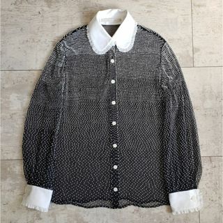 入荷now 安全 ヴァレンティノ 美品 1307 - VALENTINO シャツ 花柄 ブラウス トップス