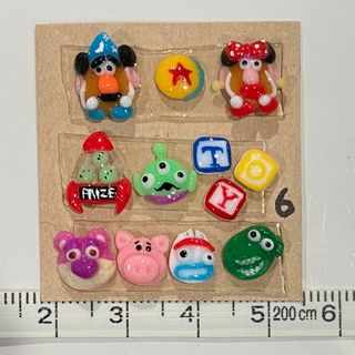 ディズニー(Disney)の⑥ ネイルパーツ　トイストーリー　ディズニー　カチューシャ(デコパーツ)