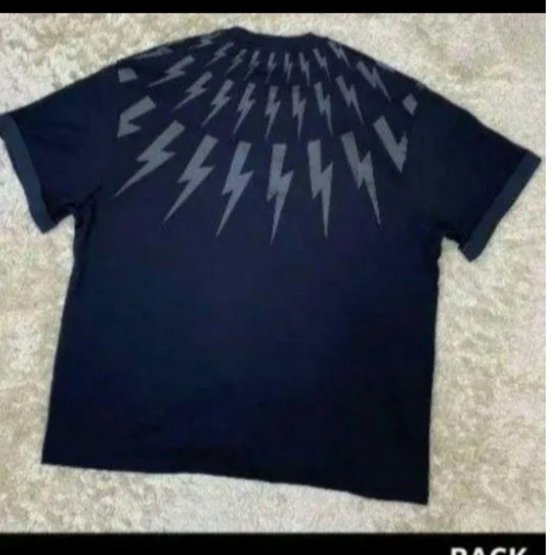 NEIL BARRETT(ニールバレット)の新品未使用タグ付き商品■ニールバレット/サンダーボルトTシャツ/XL メンズのトップス(Tシャツ/カットソー(半袖/袖なし))の商品写真