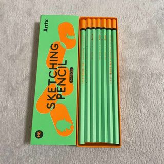 Arttx スケッチ鉛筆 14本セット HB デッサン用（新品未使用）(ノーカラージャケット)