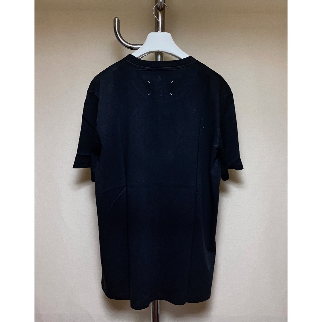 Maison Margiela（旧Maison Martin Margiela）(メゾンマルジェラ)の新品 L 22aw マルジェラ オーガニックコットン Tシャツ 黒 17962 メンズのトップス(Tシャツ/カットソー(半袖/袖なし))の商品写真
